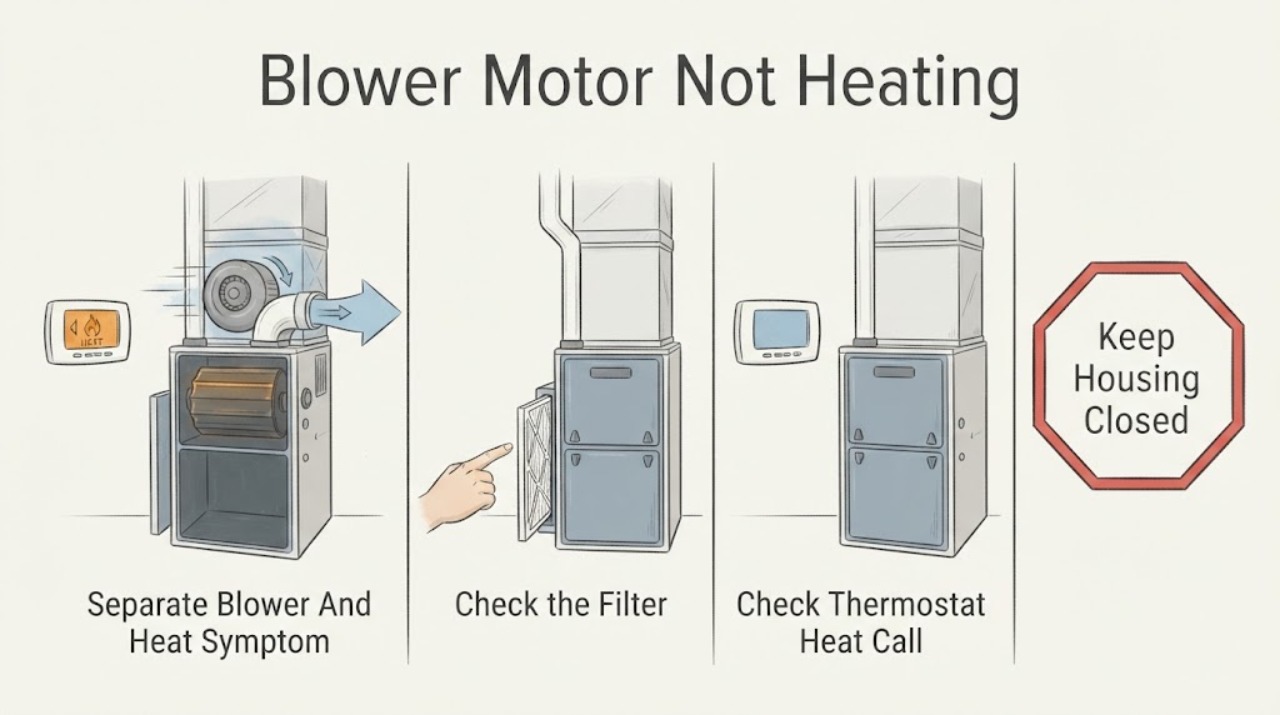 Blower Motor Not Heating
