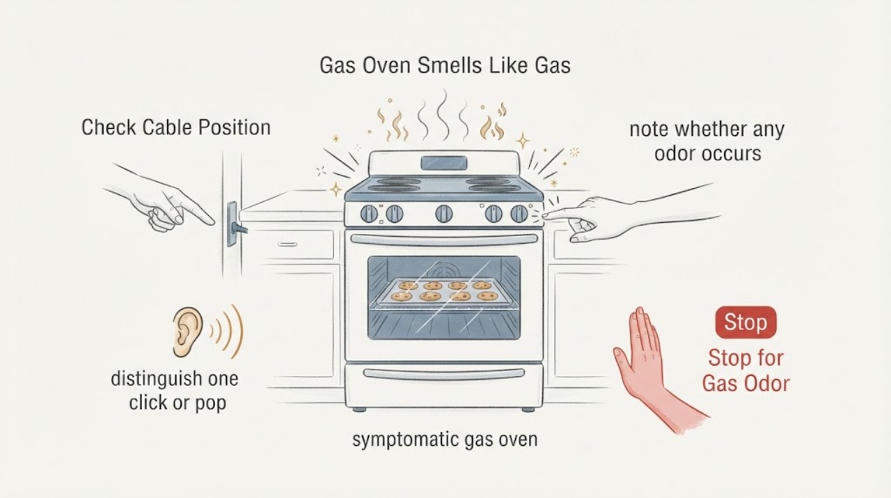 Gas Oven Smells Like Gas