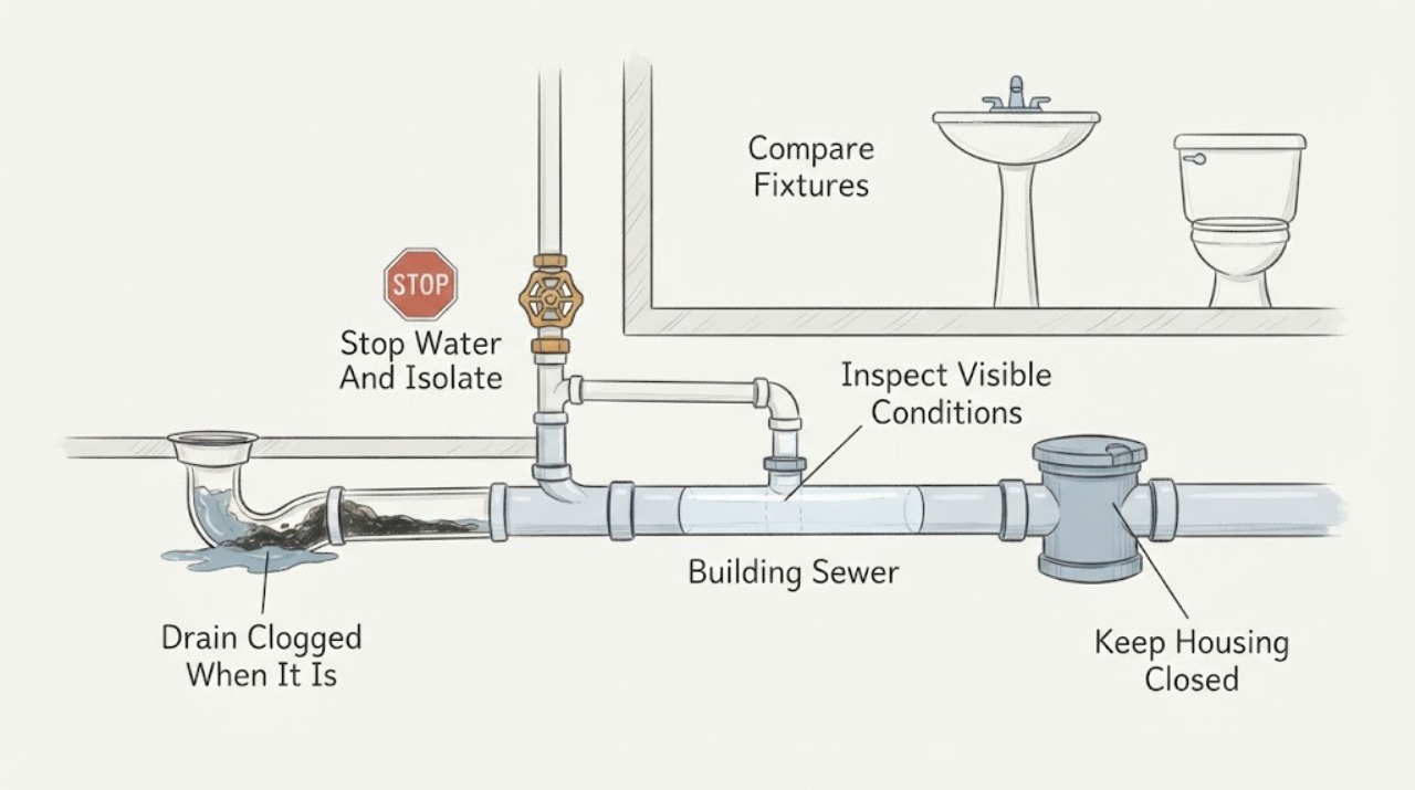 Drain Clogged When It Is