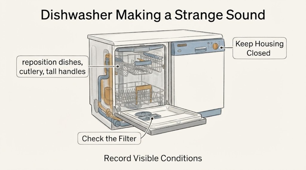 Dishwasher Making a Strange Sound