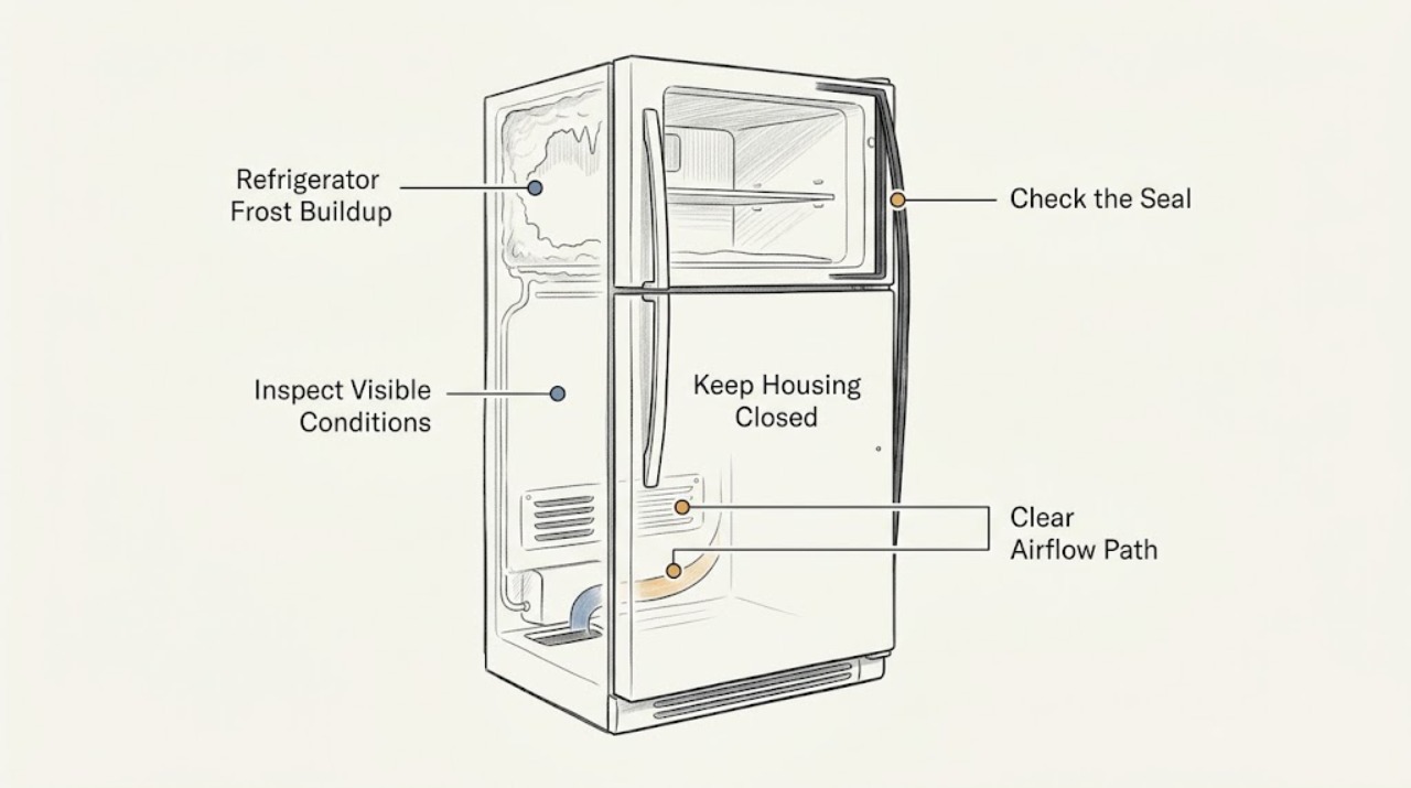 Refrigerator Frost Buildup