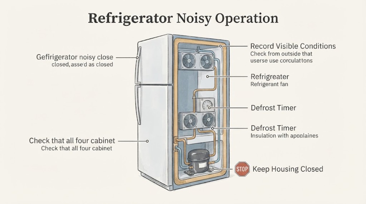 Refrigerator Noisy Operation