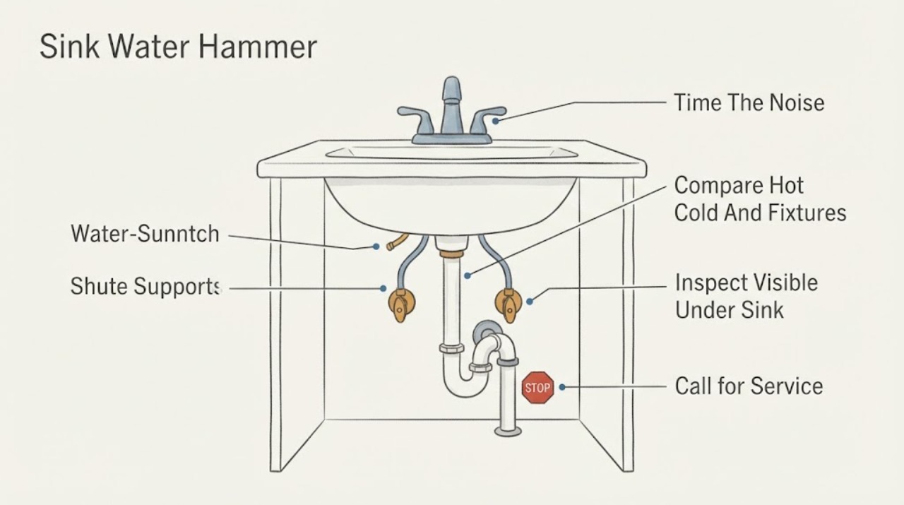 Sink Water Hammer