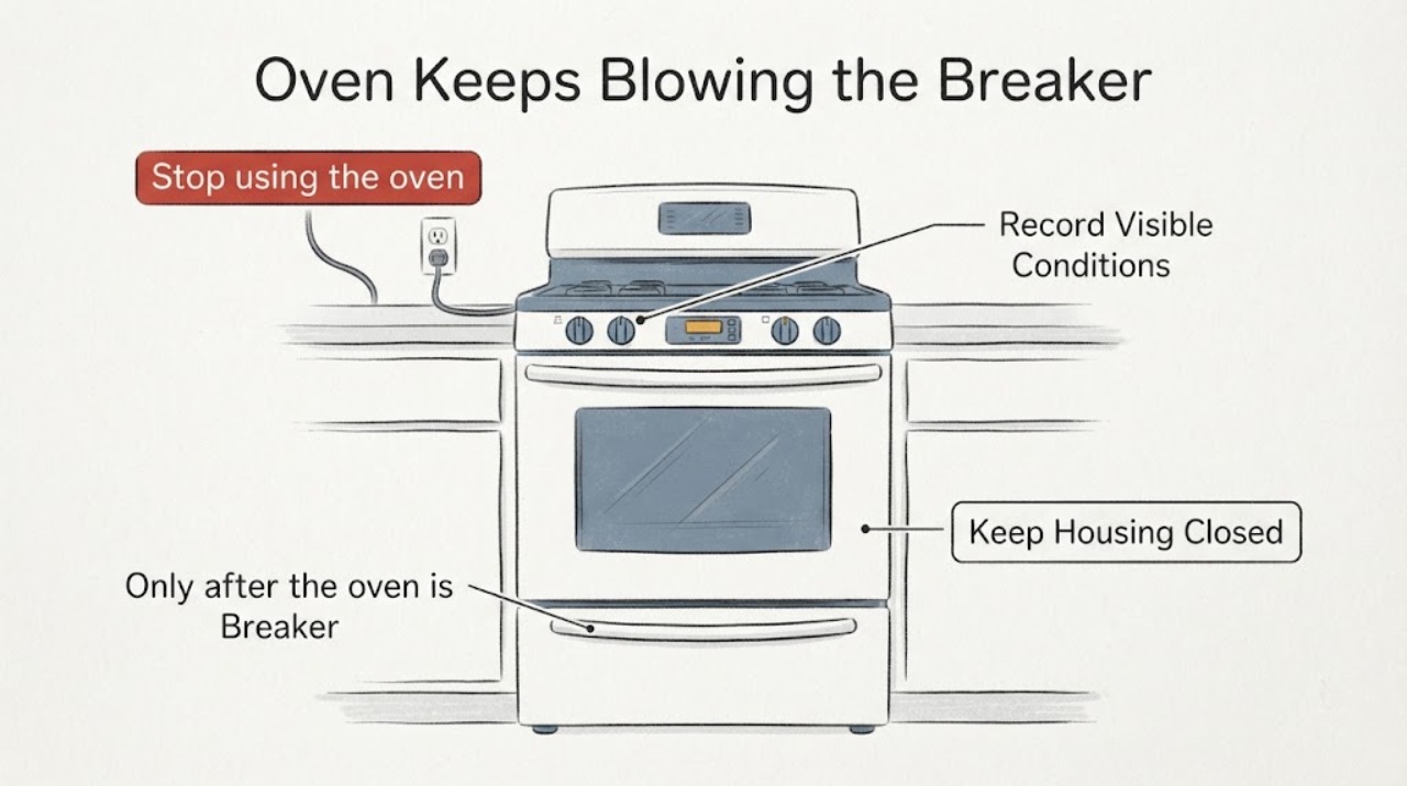 Oven Keeps Blowing the Breaker