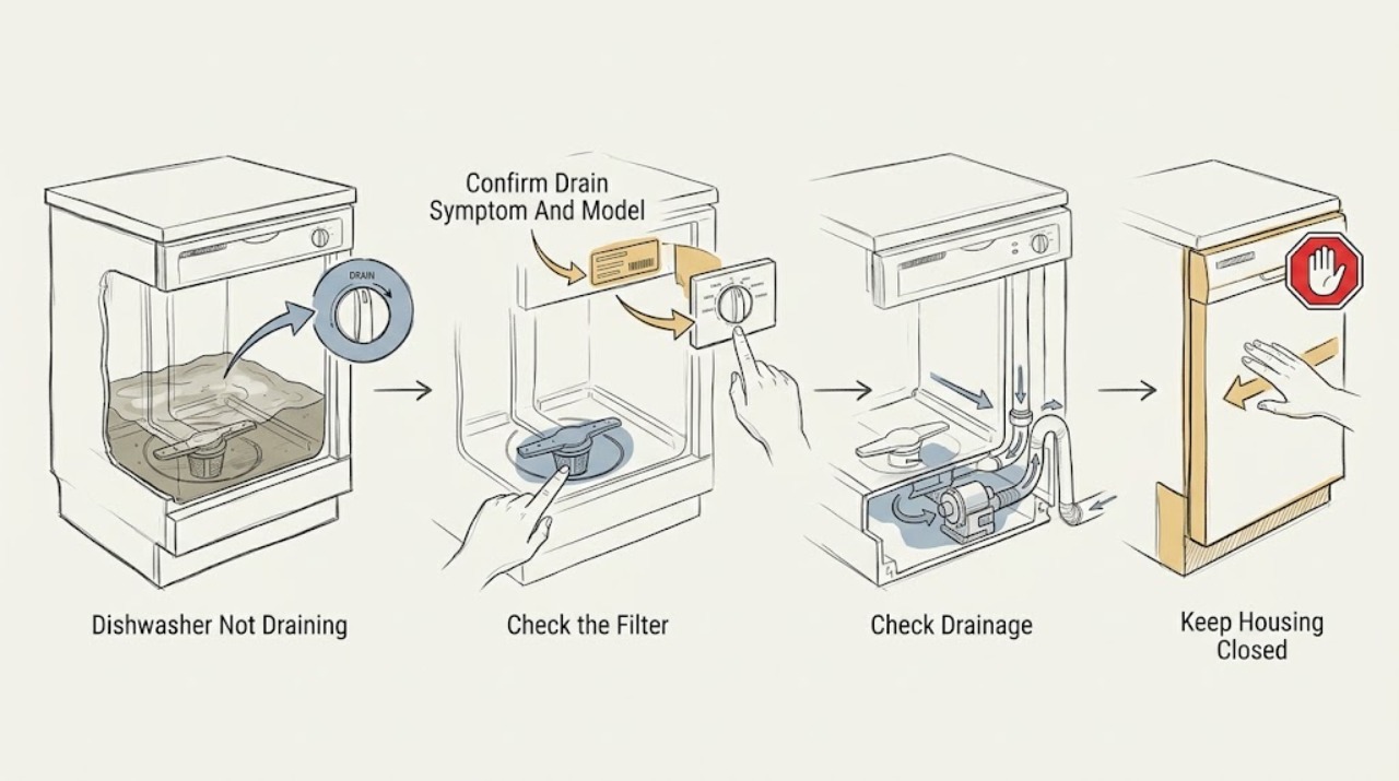 Dishwasher Not Draining