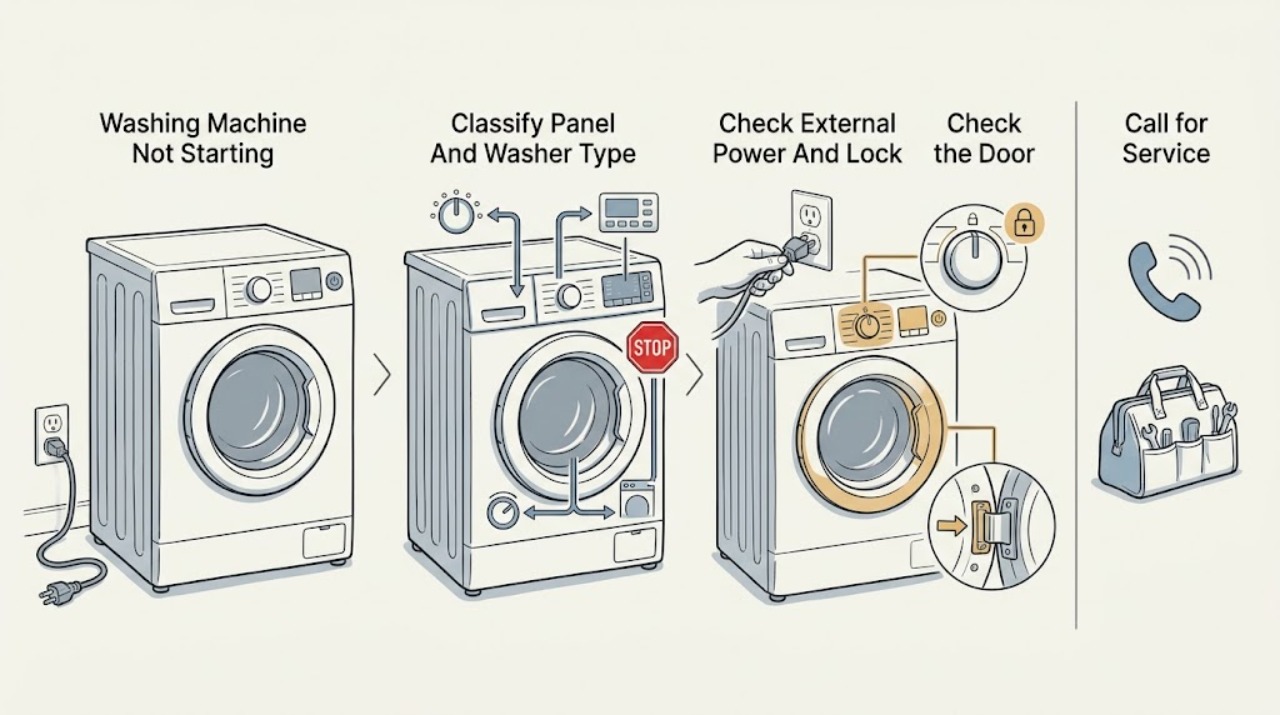 Washing Machine Not Starting