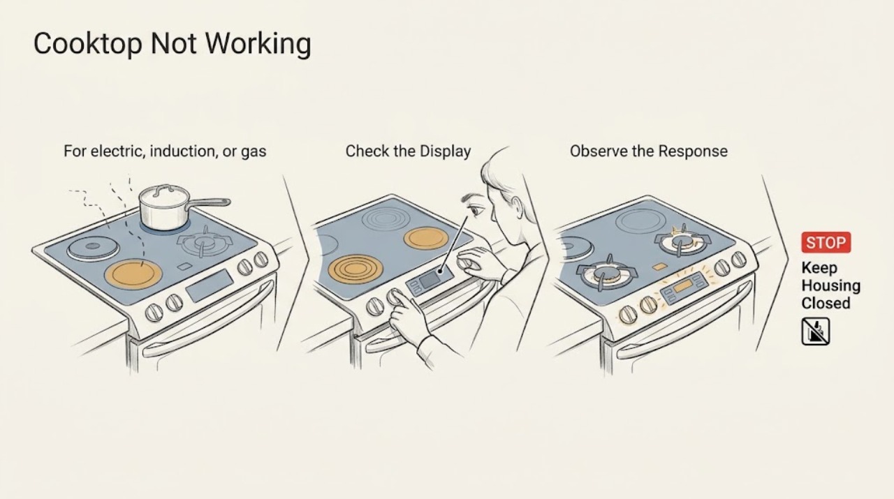 Cooktop Not Working