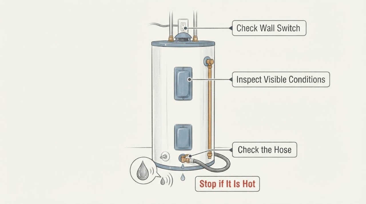 Water Heater Dripping After