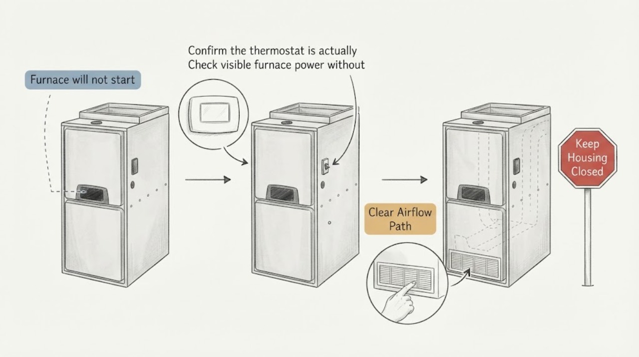 Furnace will not start