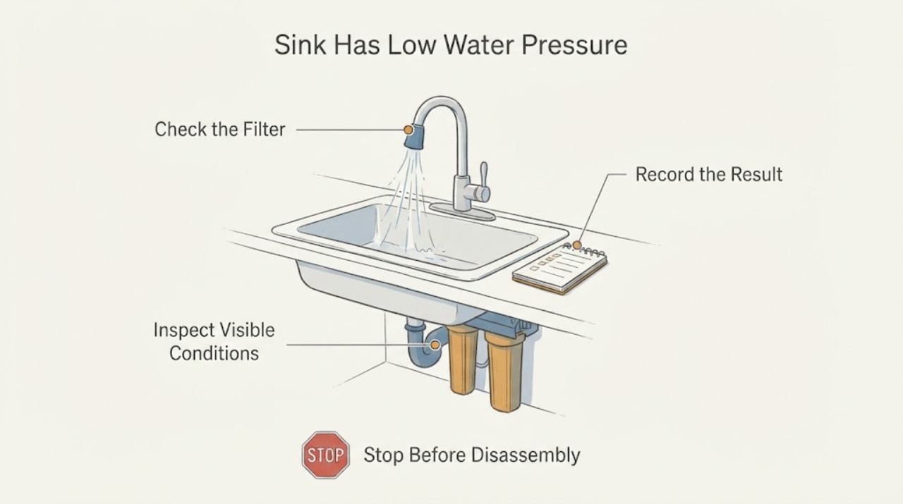 Sink Has Low Water Pressure