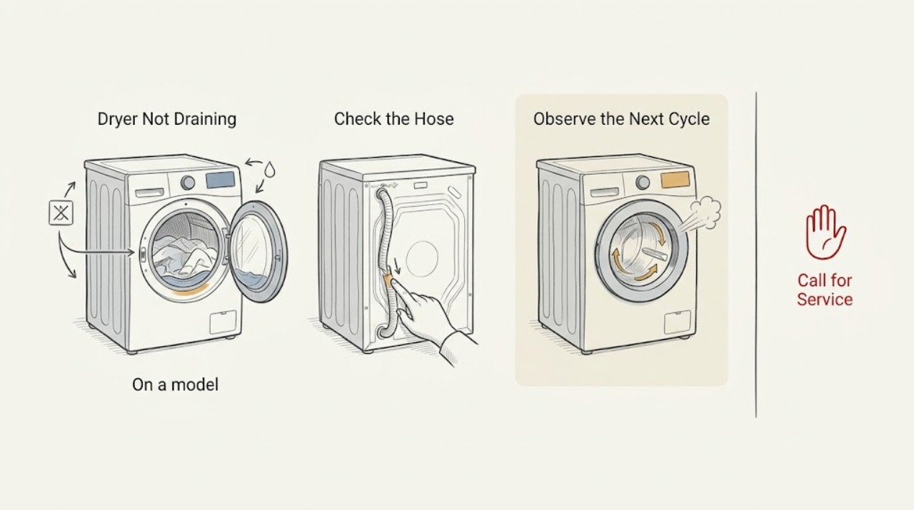 Dryer Not Draining