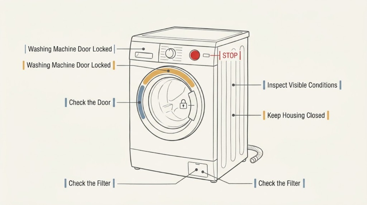 Washing Machine Door Locked