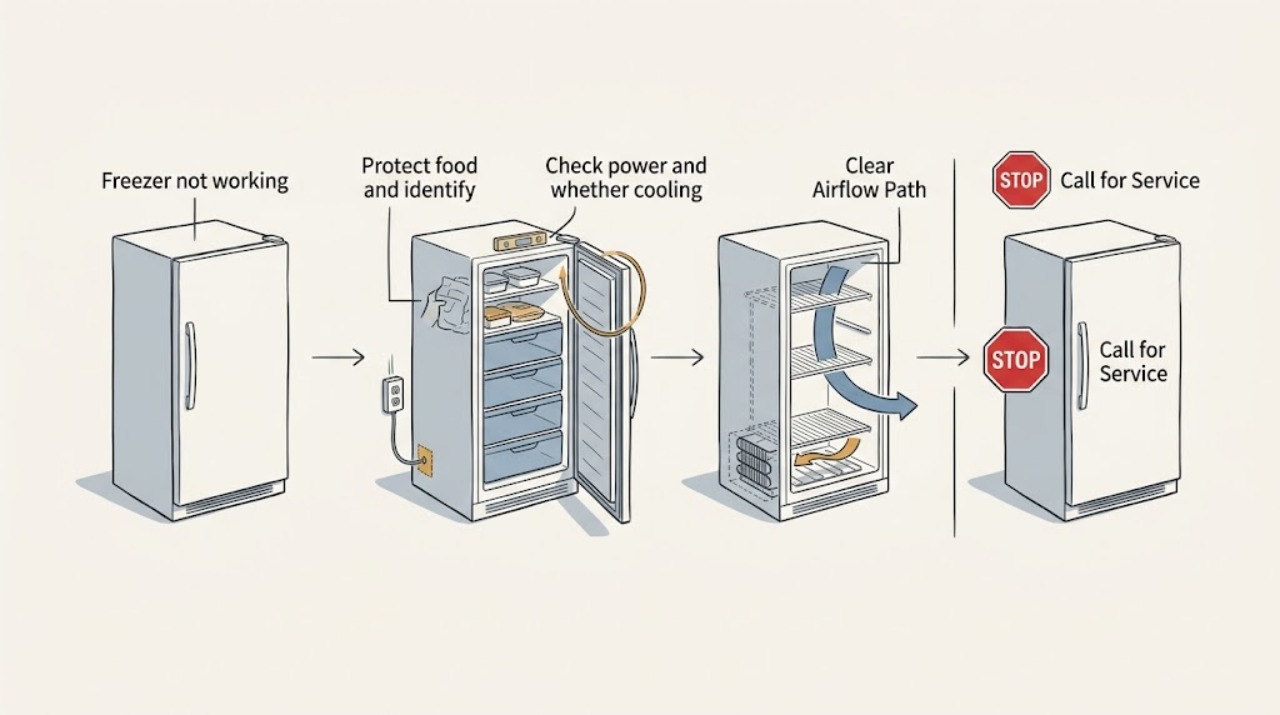 Freezer not working