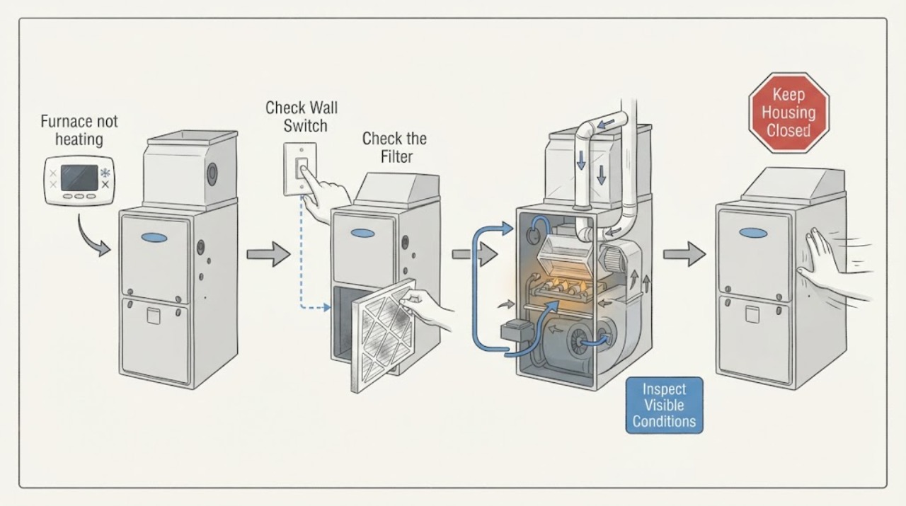 Furnace not heating