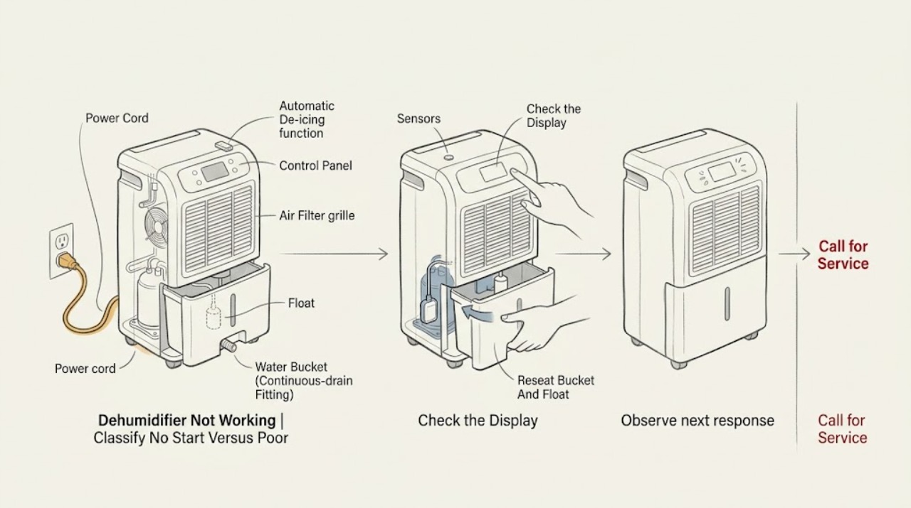Dehumidifier Not Working