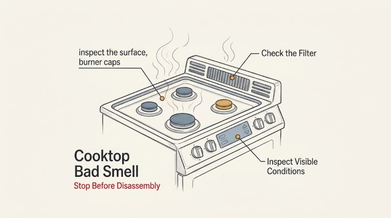 Cooktop Bad Smell