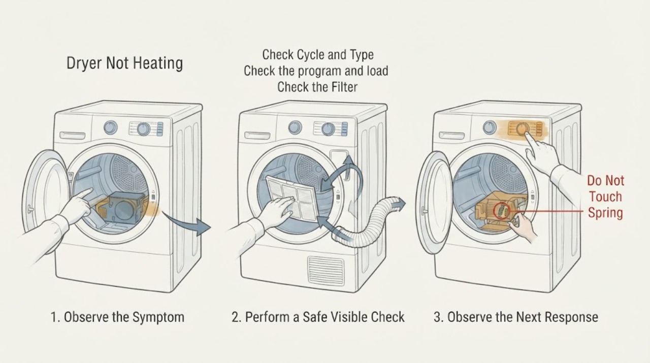 Dryer Not Heating