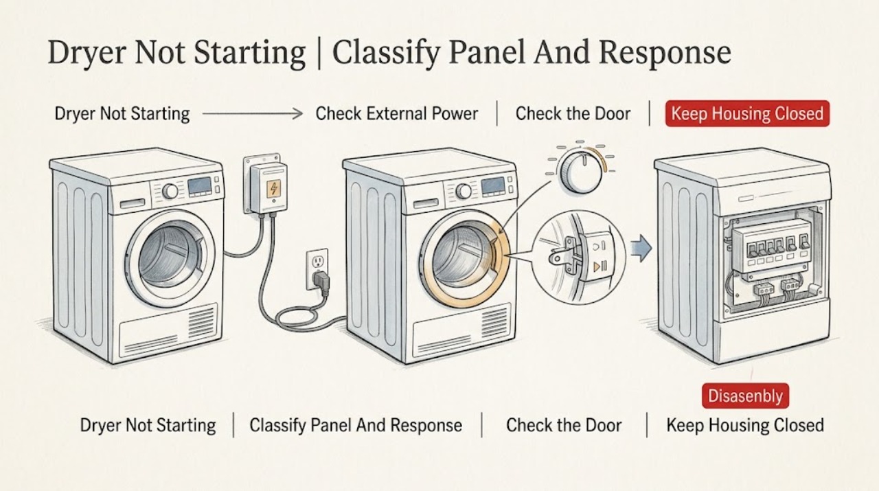 Dryer Not Starting