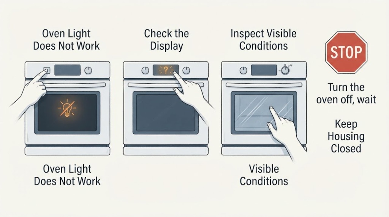 Oven Light Does Not Work