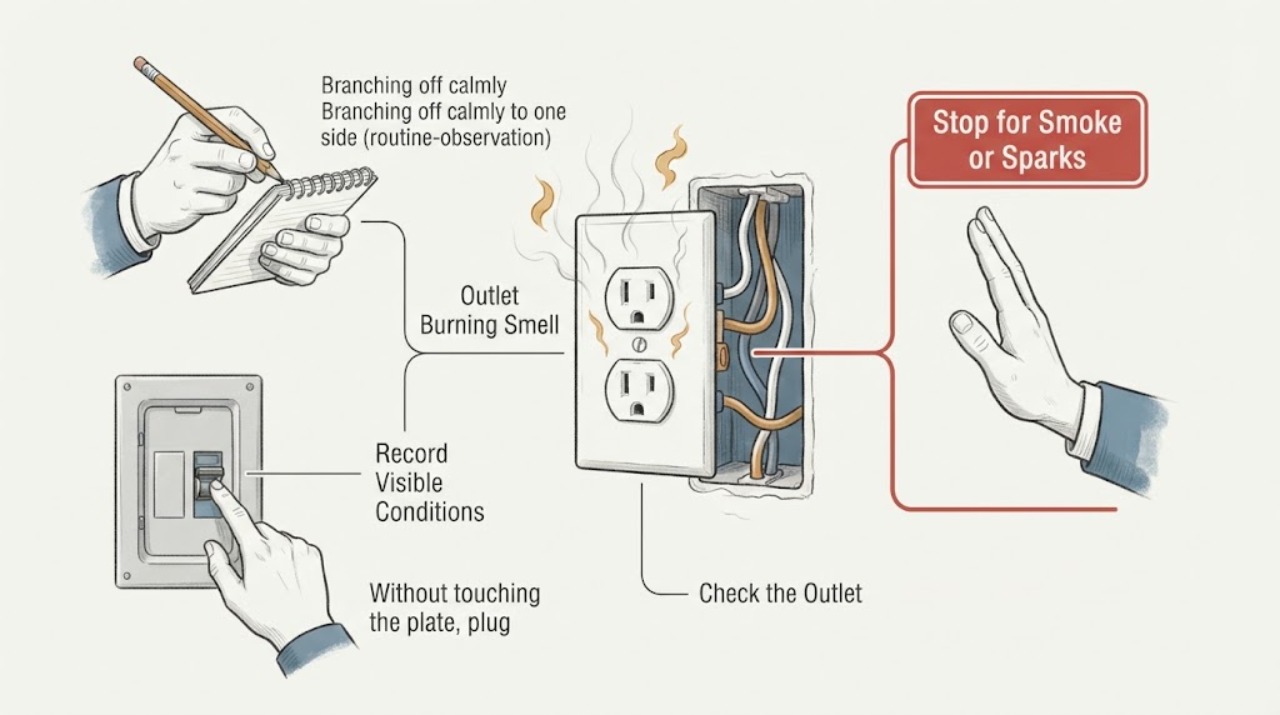 Outlet Burning Smell