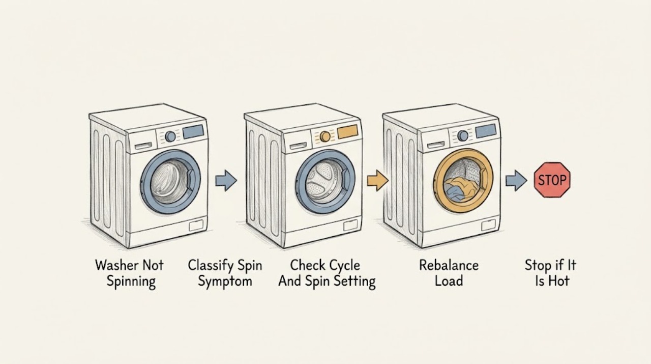 Washer Not Spinning