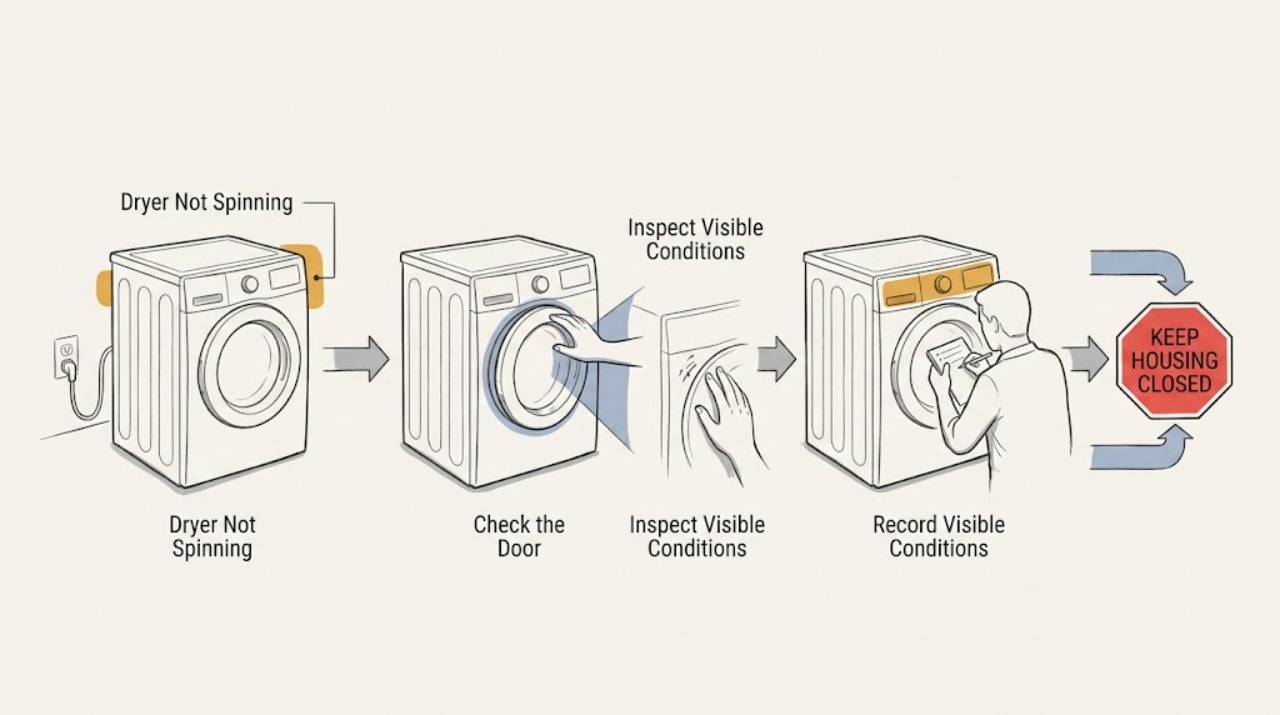 Dryer Not Spinning