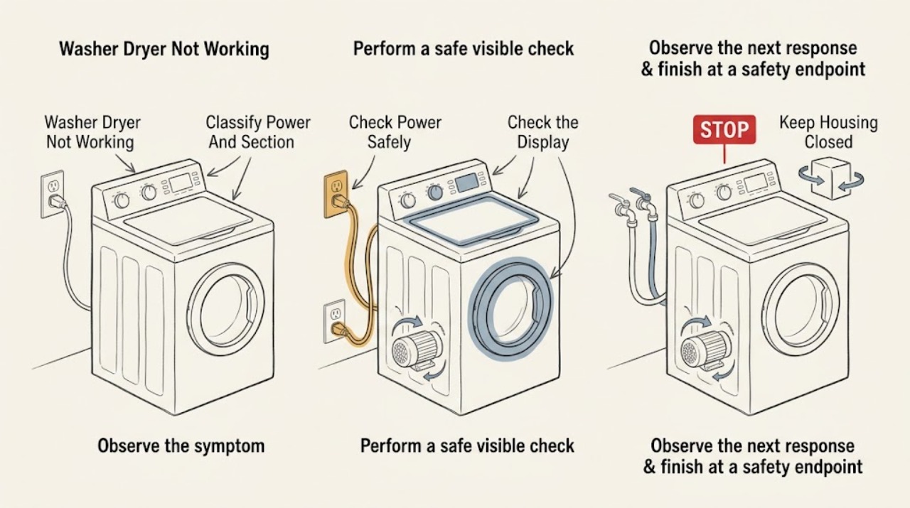 Washer Dryer Not Working