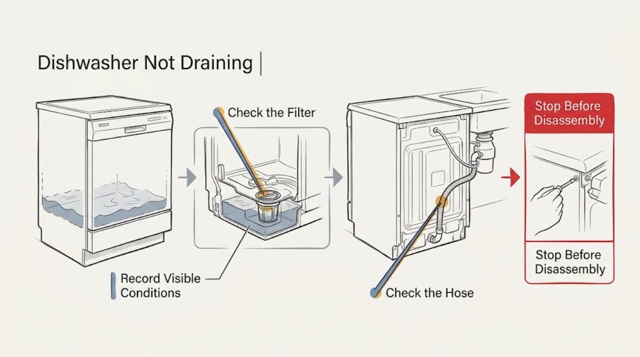 Dishwasher Not Draining