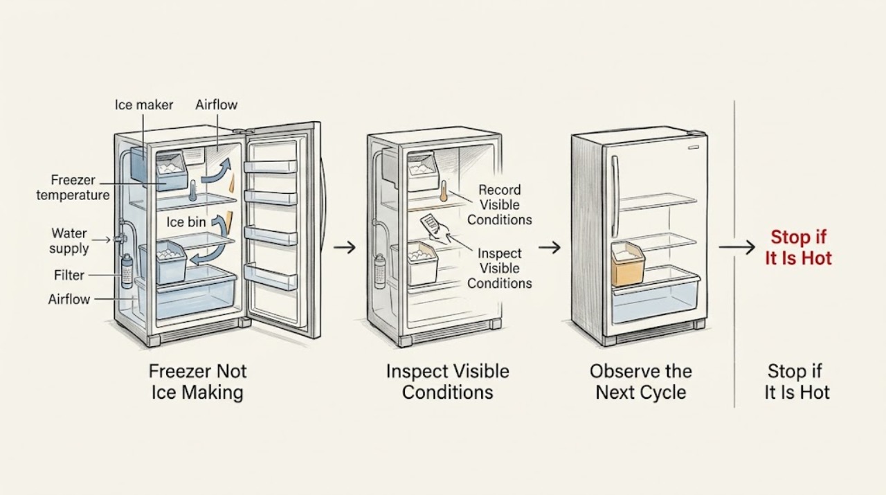 Freezer Not Ice Making