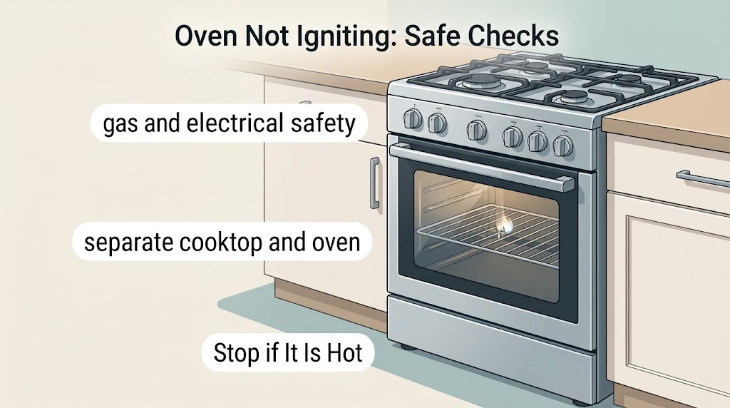 Oven Not Igniting: Safe Checks