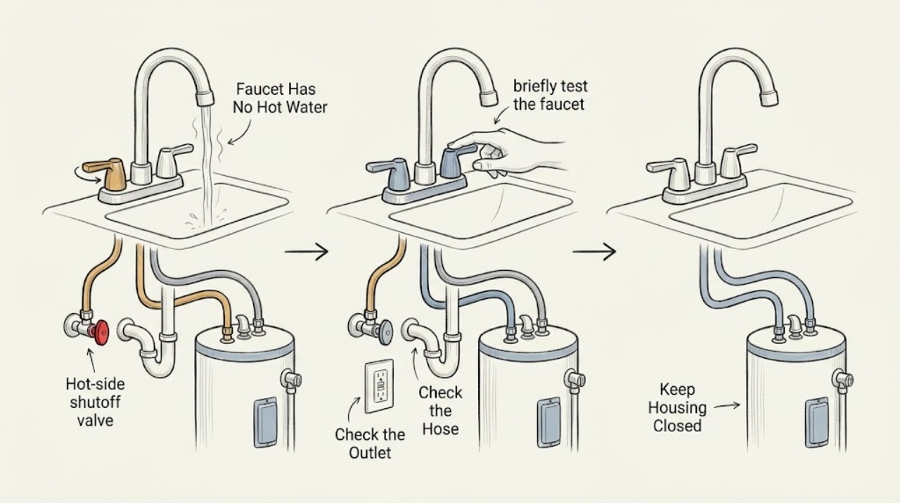 Faucet Has No Hot Water