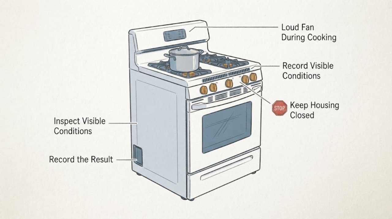 Loud Fan During Cooking