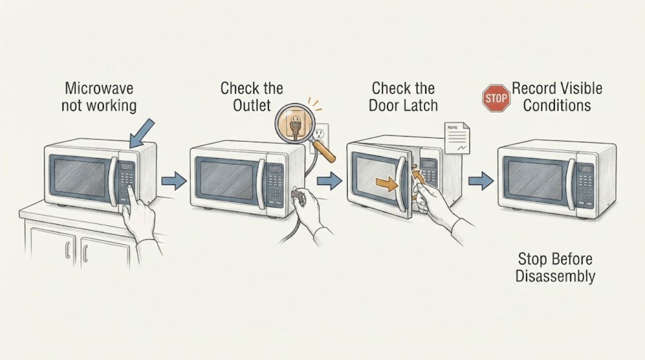 Microwave not working