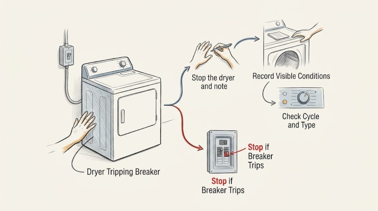 Dryer Tripping Breaker
