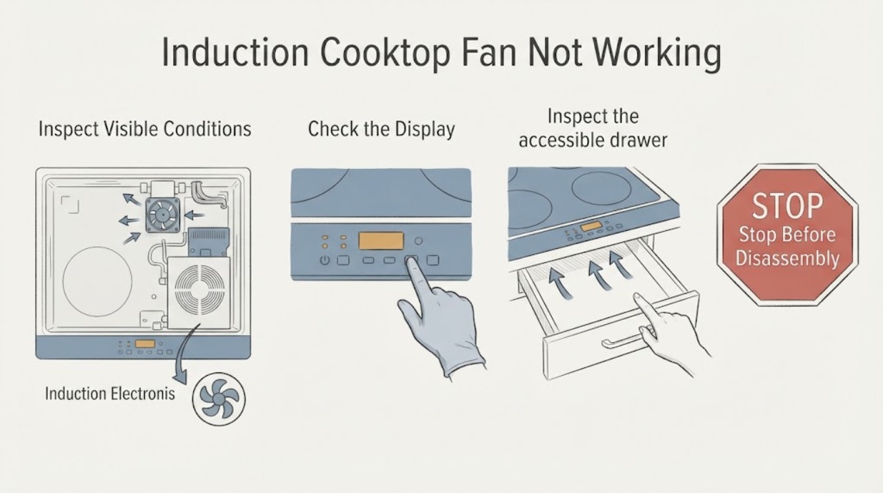 Induction Cooktop Fan Not Working