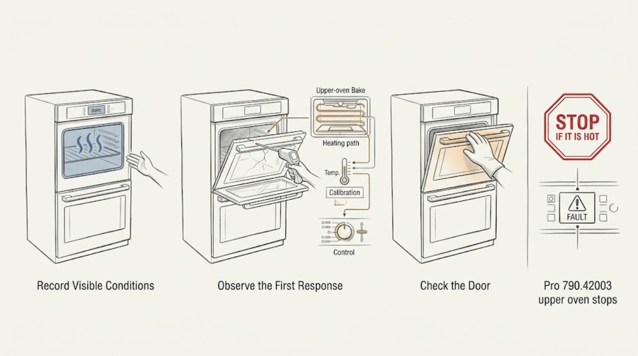 Pro 790.42003 upper oven stops