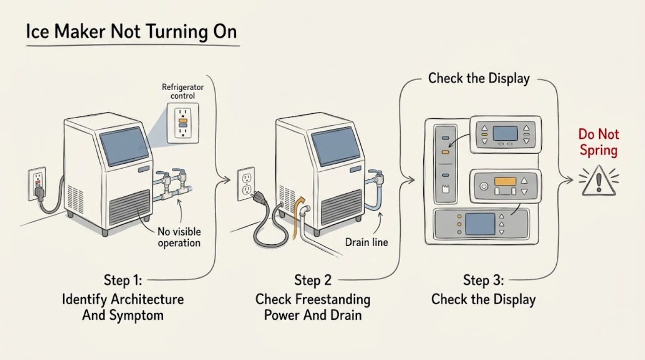 Ice Maker Not Turning On