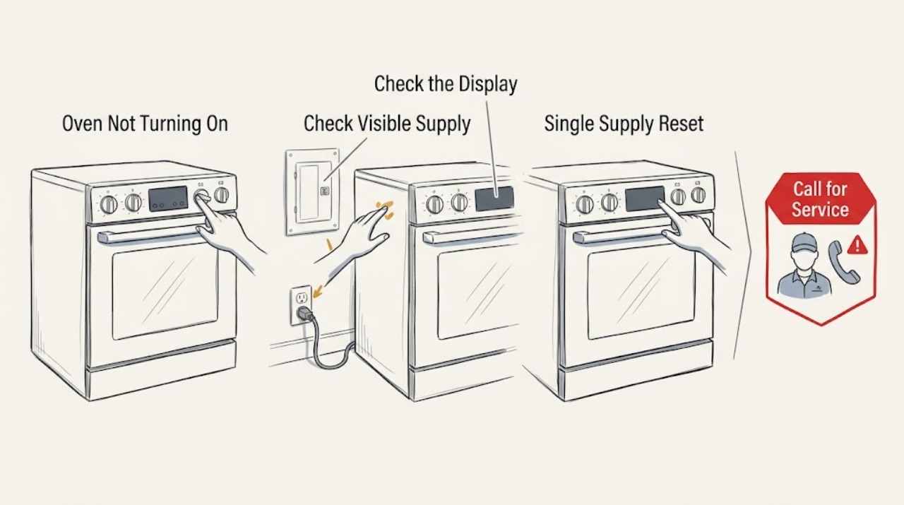 Oven Not Turning On