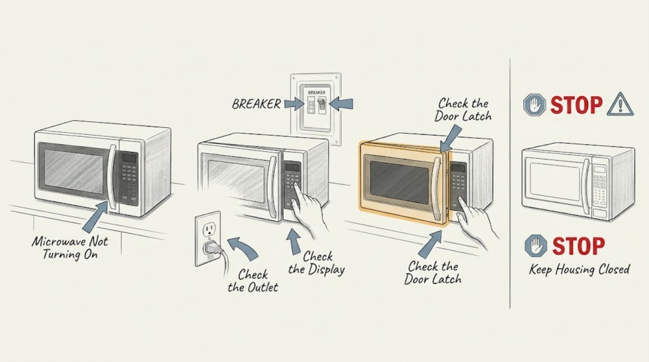 Microwave Not Turning On