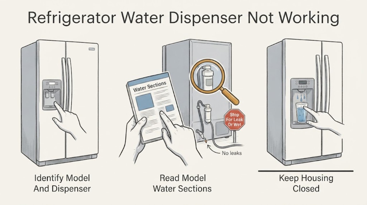 Refrigerator Water Dispenser Not Working