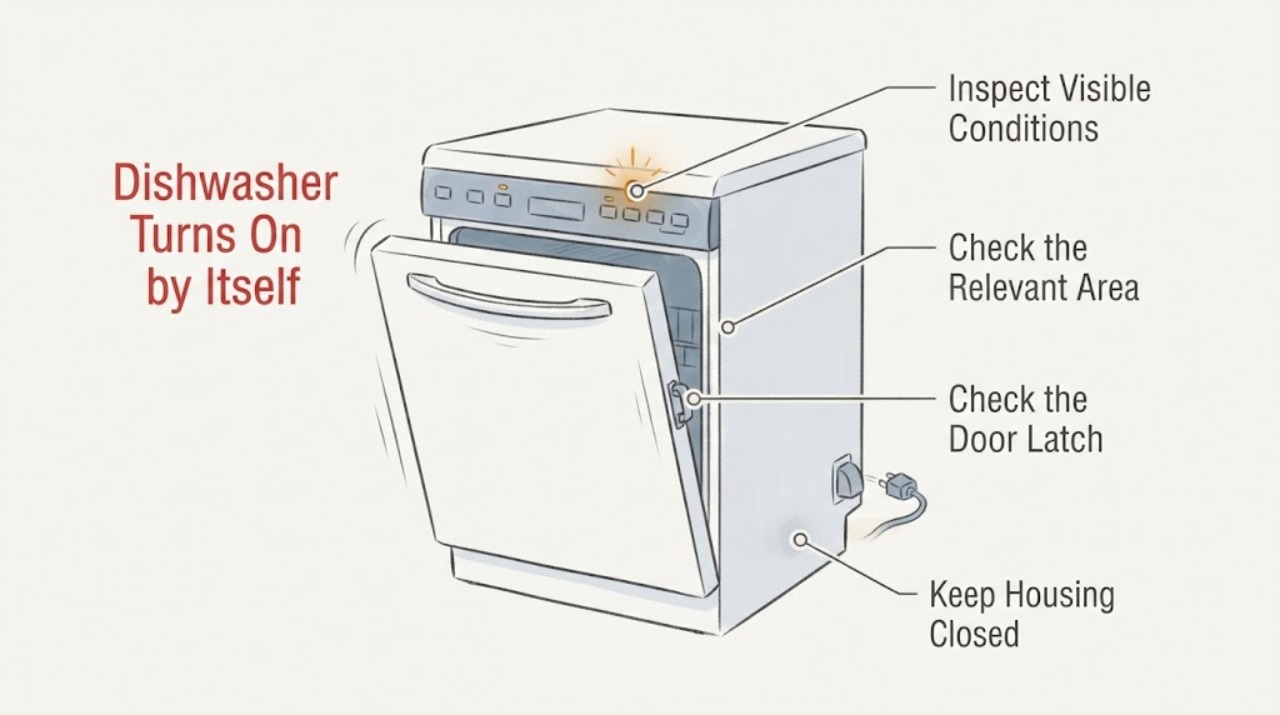 Dishwasher Turns On by Itself