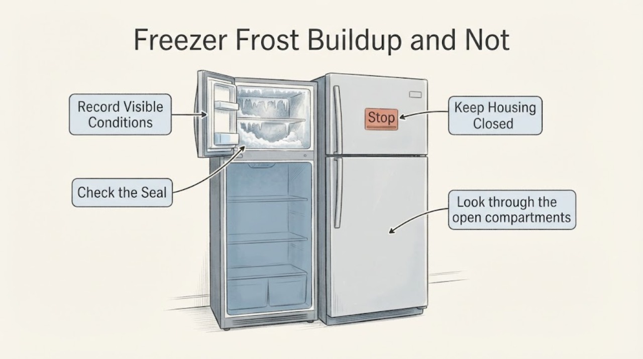 Freezer Frost Buildup and Not