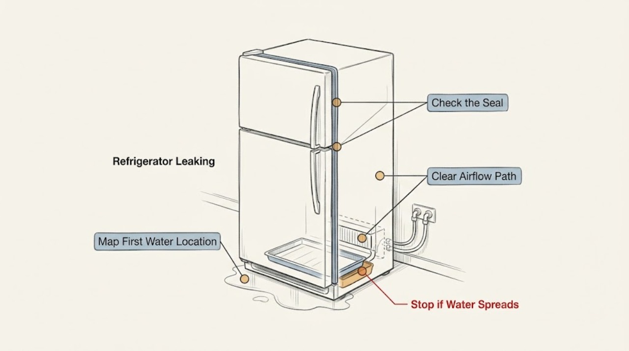 Refrigerator Leaking
