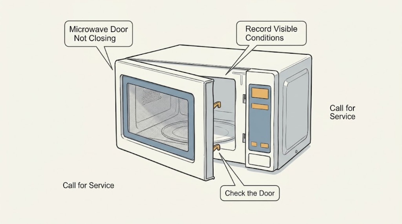 Microwave Door Not Closing