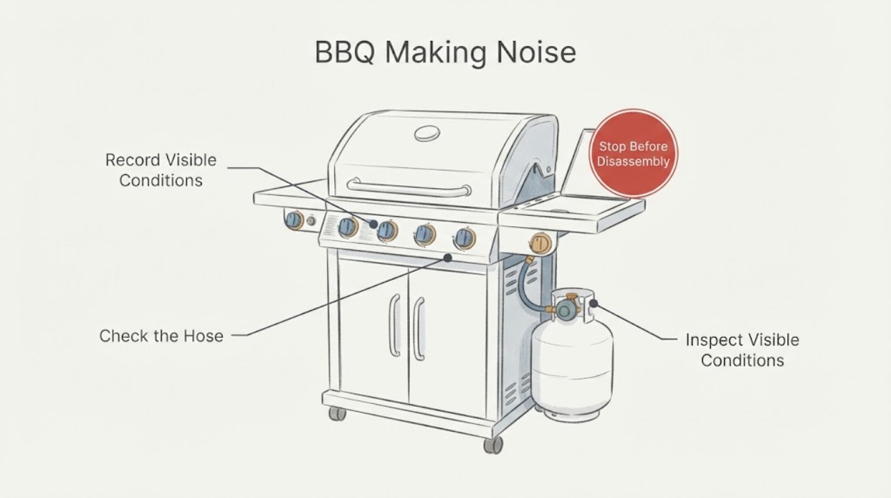 BBQ Making Noise