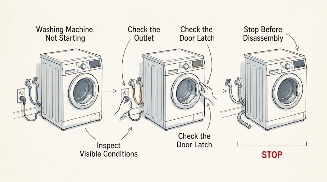 Washing Machine Not Starting