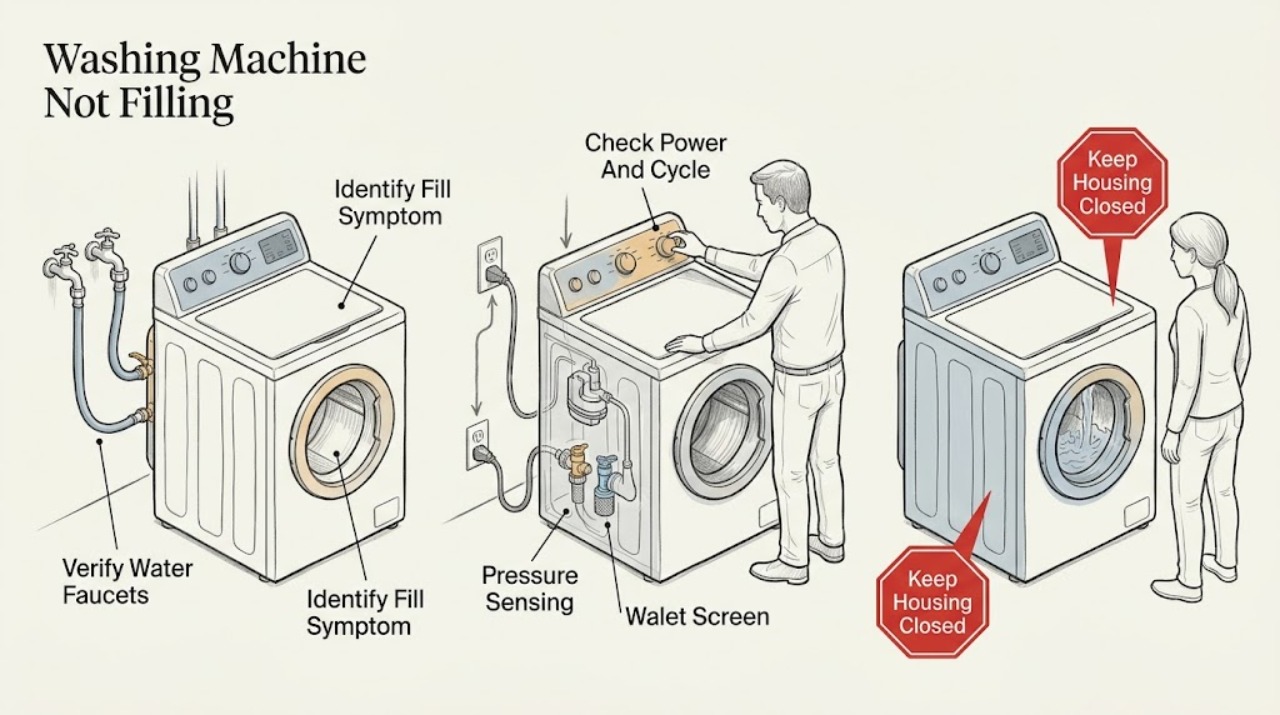 Washing Machine Not Filling