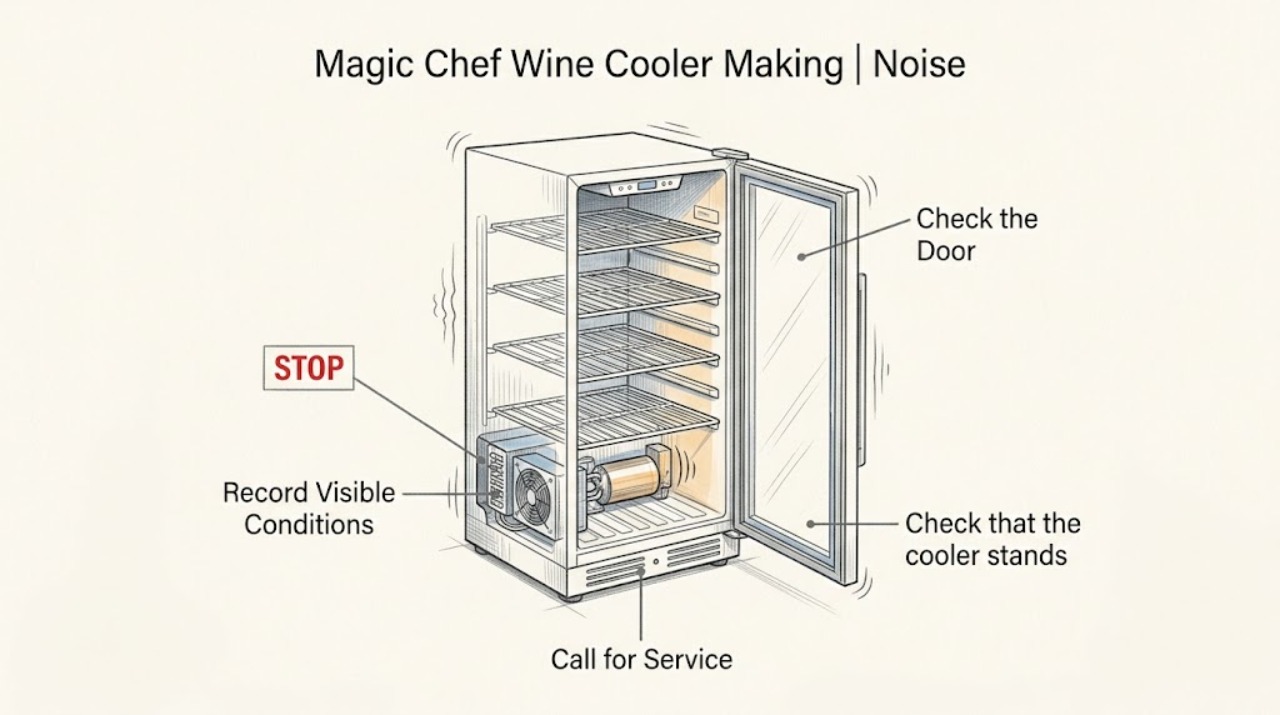 Magic Chef Wine Cooler Making