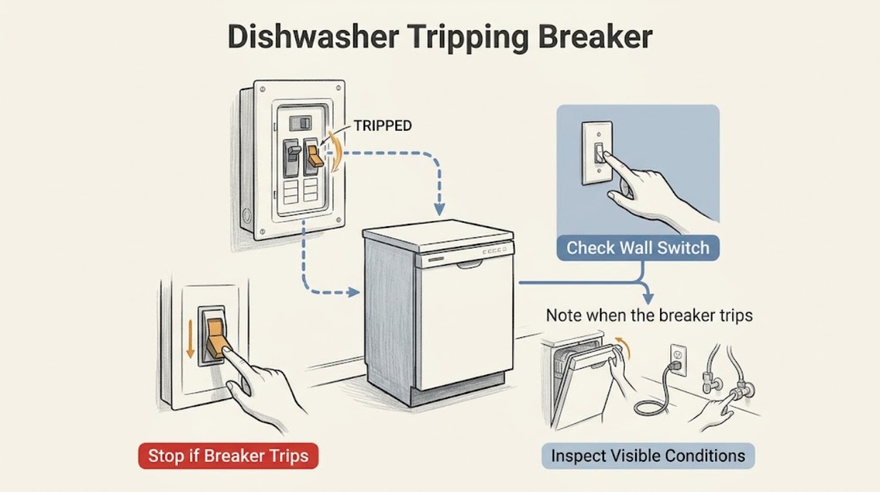 Dishwasher Tripping Breaker
