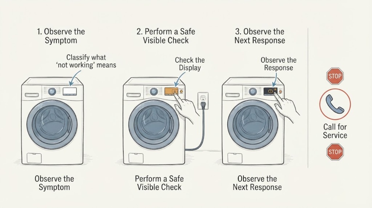 Washer Dryer Not Working